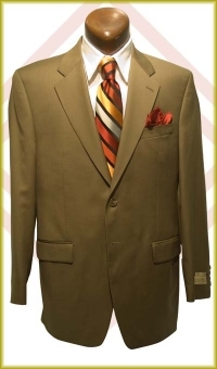 Ralph Lauren Taupe Suit